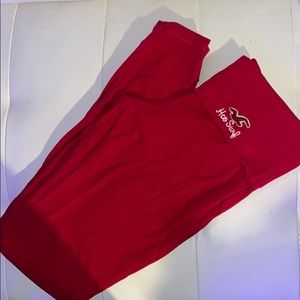 Hot Pink Hollister yoga pants